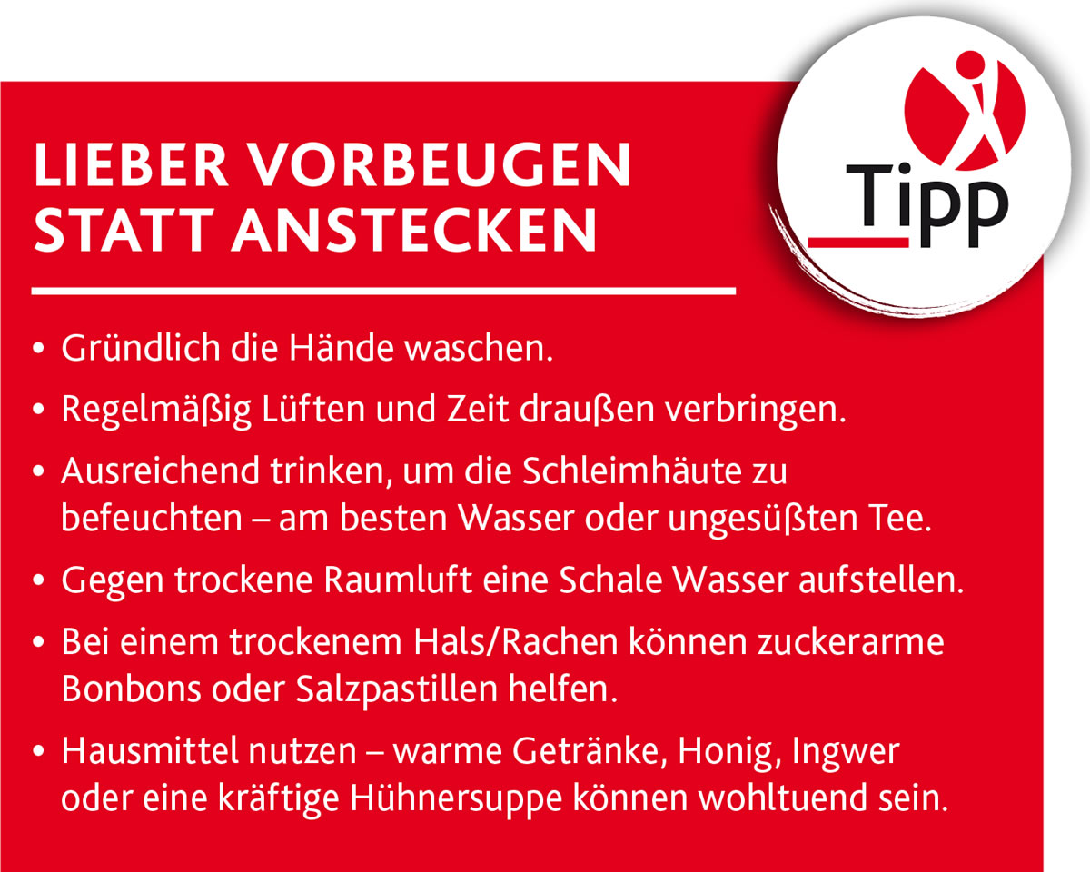 Stark durch die Erkältungszeit